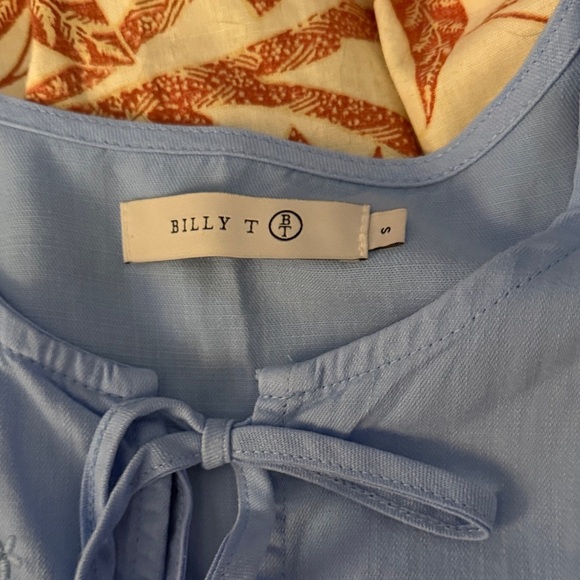 Billy T Blue Women's Blouse - Picture 6 of 7